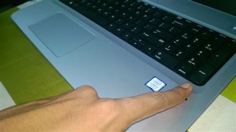 How to activate fingerprint sensor on hp laptop windows 10